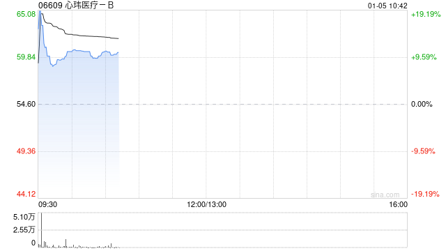 心玮医疗-B盘中涨超11% 目前公司已经启动A股IPO计划 第1张 心玮医疗-B盘中涨超11% 目前公司已经启动A股IPO计划 第1张