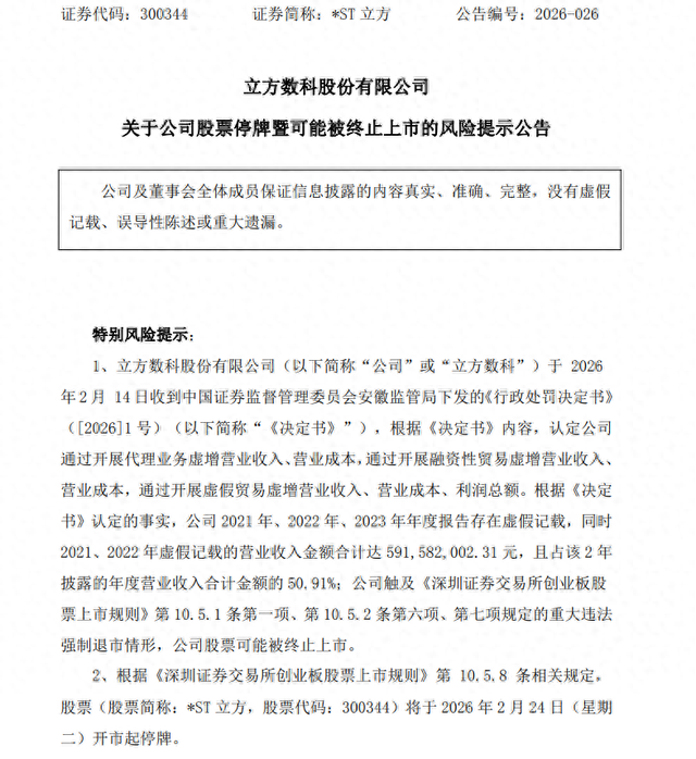 300344，重大违法强制退市！  第1张